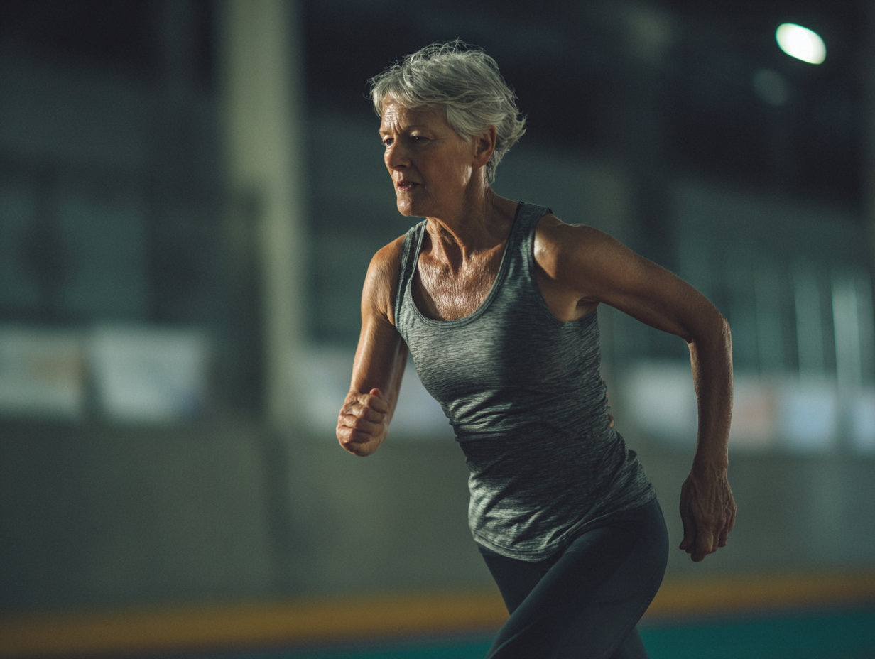 Woman running